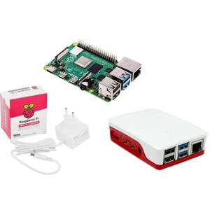 <strong>Raspberry</strong> <strong>Pi</strong>&reg; Essentials Kit 5 B 4GB 4 x 2.4GHz incl. power supply, incl. <strong>case</strong> (940910749734) - Product Image 1