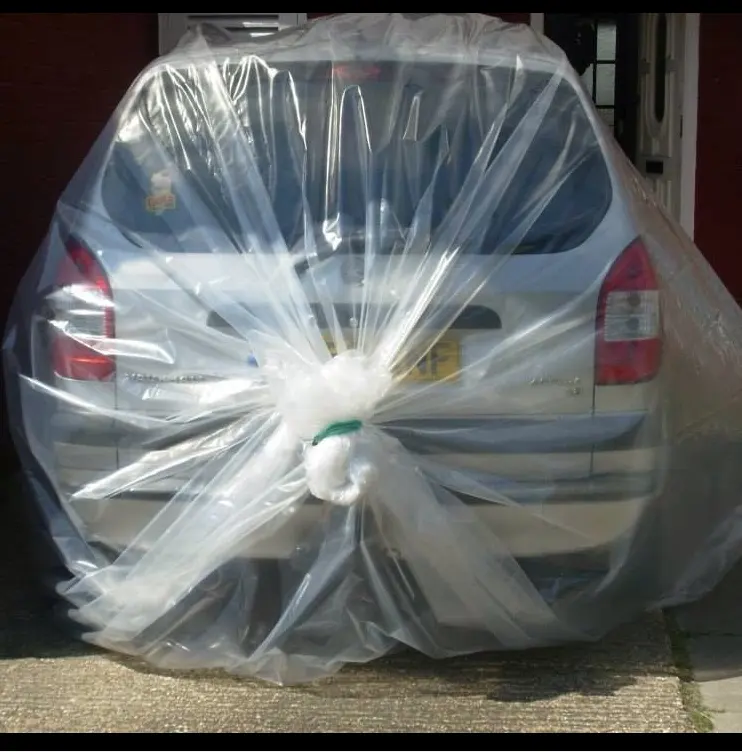 Saco grande de proteção contra inundação de água para carro