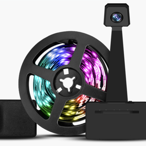 WUPRO IPC LED TV arkaplan ışığı RGB şerit işık esnek kamera renk seçici aynı ekran TV PC WiFi çoklu sahne modu TV arkaplan ışığı - Product Image 1