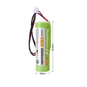 Deep Cycle 3.7V 3500mAh Cylindrical Lithium Ion 18650 <strong>Battery</strong> with PH2.0-2P/XH2.54-2P Connector for Power Tools - Product Image 1