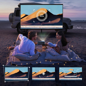 VANKYO Performance V700 <strong>Pro</strong> Gray Native 1080P Portable Projector Game Wireless Smart WebOS LCD Console Projector for Christmas