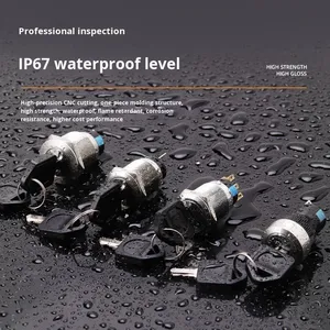 Chất Lượng Cao Bền Sử Dụng Kim Loại Key Chuyển 16Mm 19Mm 22Mm Key Khóa Chuyển Đổi Quay Phím Chọn - Product Image 2