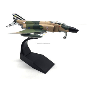 Wholesale Diecast Military <strong>Model</strong> 1/100 Scale F-4C Phantom Army Color Attack Plane <strong>Model</strong> USA Fighter Jet <strong>Model</strong> for Decoration - Product Image 3