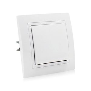 Fireproof PC Panel 1 Gang 1 Way 2 Way Electrical Power Light <strong>Switch</strong> Euro Standard Wall on Off <strong>Switch</strong> - Product Image 1