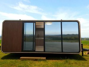 บ้านใส่แอปเปิลคอทเทจสองชั้นแบบสร้างสรรค์บ้านภาชนะสำเร็จรูปสำหรับใช้ในสำนักงานบ้านกาแฟ - Product Image 5