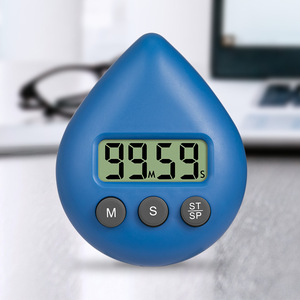 Timer elettronico digitale a goccia con Display da banco per sveglia e conto alla rovescia per cucinare lo studio della doccia - Product Image 5