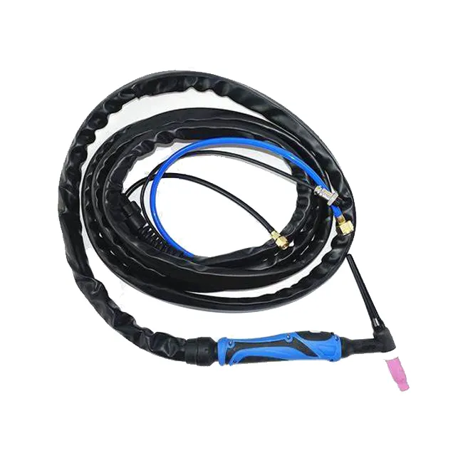 Antorcha de soldadura de argón refrigerada por Gas de buena calidad Cable 4M WP18 TIG pistola de soldadura consumible antorcha de soldadura TIG de mano