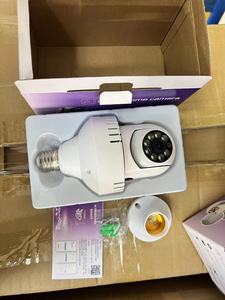 1MP无线E27灯泡安全摄像头，带烟雾探测器设计，WiFi/AP，语音报警，跟踪 - Product Image 6