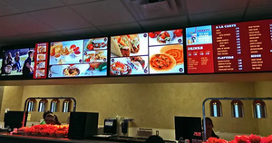 VETO LCD Android uzaktan içerik yönetimi duvara monte reklam alışveriş merkezi perakende mağaza restoran için Video ekran - Product Image 5