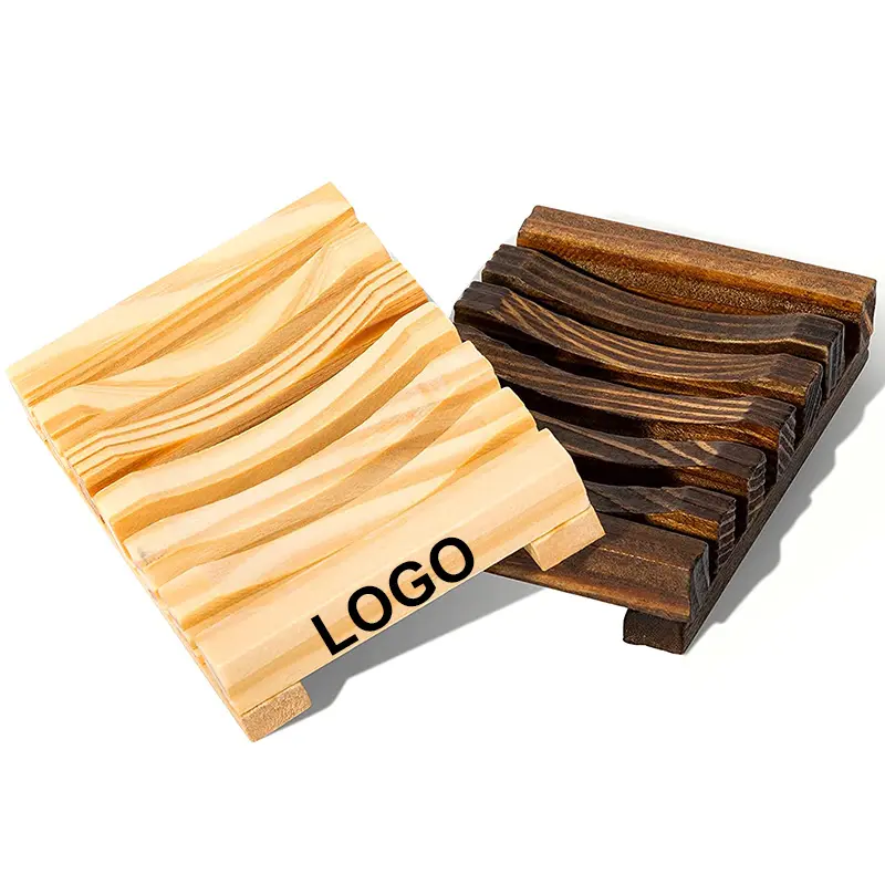 Bán buôn tùy chỉnh khắc in logo sinh thái thân thiện tái chế Hữu Cơ bambu tre gỗ handmade món ăn xà phòng chủ