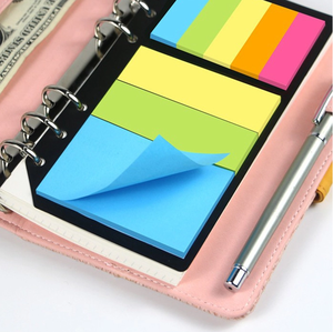 Beauty Custom Loose-leaf Binder Spiral Wire <strong>Notebook</strong> Printing <strong>Memo</strong> Pad Type It Posted Sticky Notes <strong>Notepad</strong> Set - Product Image 4