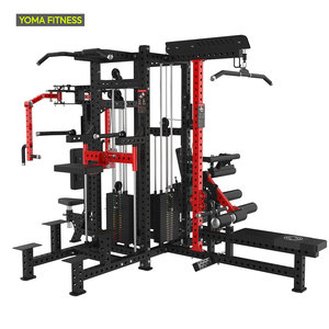 Fabrika doğrudan çok fonksiyonlu ticari spor salonu ekipmanı 4 istasyon vücut geliştiriciler ve Fitness atlet Pro gücü eğitim makinesi - Product Image 1