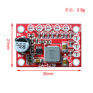 Módulo de reducción de voltaje ajustable, entrada de 5-15V, salida de 1,25 V, 1,5 V, 1,8 V, 2,5 V, 3,3 V, V, V - Product Image 2