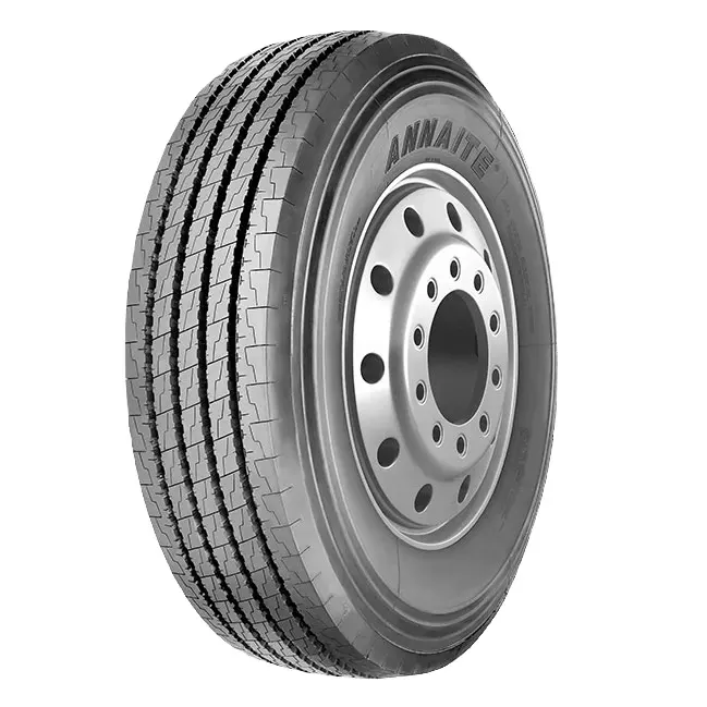 Neumáticos de marca ANNAITE de alta calidad 315/80R22.5 TBR NEUMÁTICOS con ranuras cónicas para dirección y ruedas de remolque