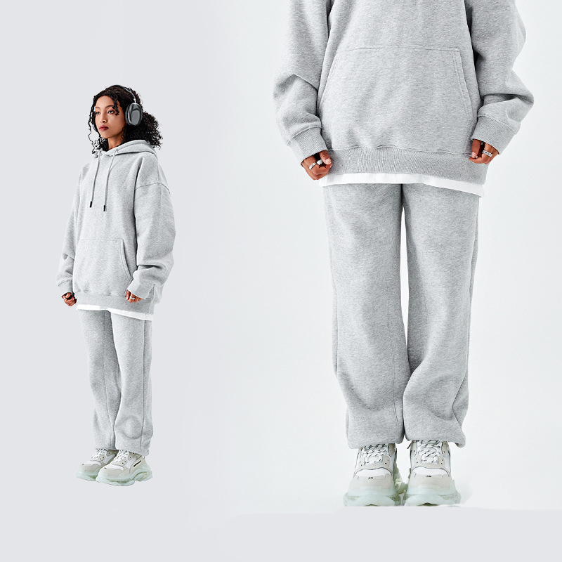 Flower gray-pants