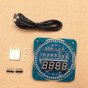 Marchio originale DS1302 modulo orologio con Display a LED rotante orologio elettronico con Display a temperatura e allarme - Product Image 6