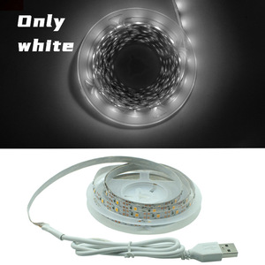 Tv arkaplan ışığı 5050 Rgb Dc 5V Ip65 esnek kiti usb'li şerit Led ışık 24 anahtar Ir uzaktan kumanda - Product Image 4