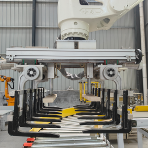 Adjustable Speed Column Palletizer for 50kg 100kg Bag Automatic <strong>Loading</strong> PLC Controlled Palletizer Equipment - Product Image 2