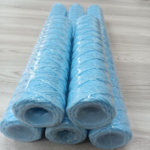 Cadena de PP herida 10/20 pulgadas Filtro de sedimentos elemento cartucho línea de producción para tratamiento de agua potable - Product Image 4