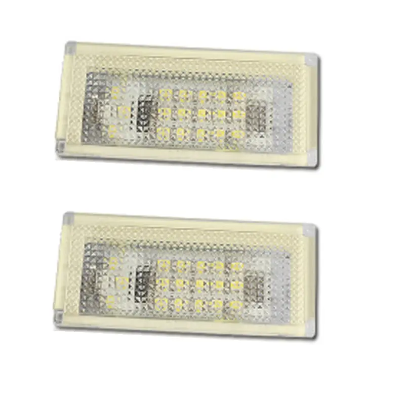 Lâmpada LED para BMW 3 Series E46 2D (04-06) 325ci/330 E46 M3 facelift (04-06) Acessórios para automóveis Estilo de carro Lâmpada de luz para placas de licença