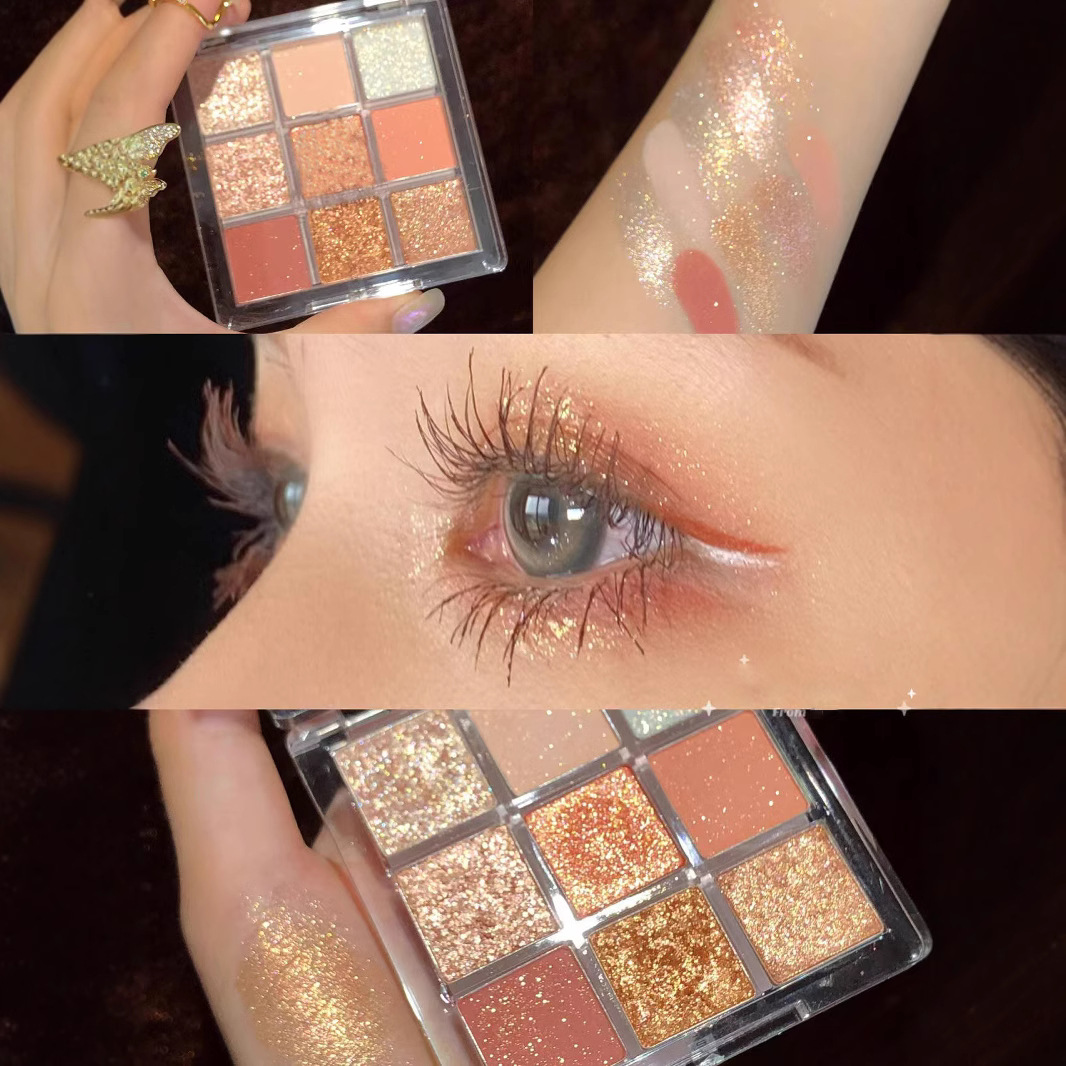 Mugeleen อายแชโดว์ 9 สี 10-7g