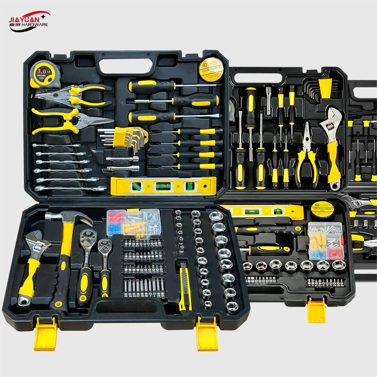 Kit de herramientas manuales de caja de herramientas de reparación profesional de 108 piezas Artículo No. Juego de herramientas combinadas