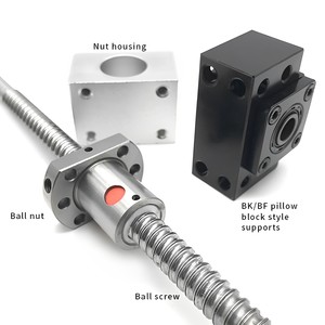 CNC 部分丝杠 SFU1605 滚珠丝杠螺母 16毫米滚珠丝杠 - Product Image 2