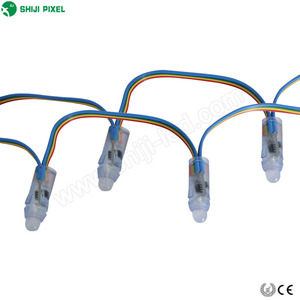 Рождественский Открытый водонепроницаемый адресуемых DC 12V 12 мм DMX512 Rgb пикселей узел СВЕТОДИОДНЫЙ модуль Led пиксель света строка