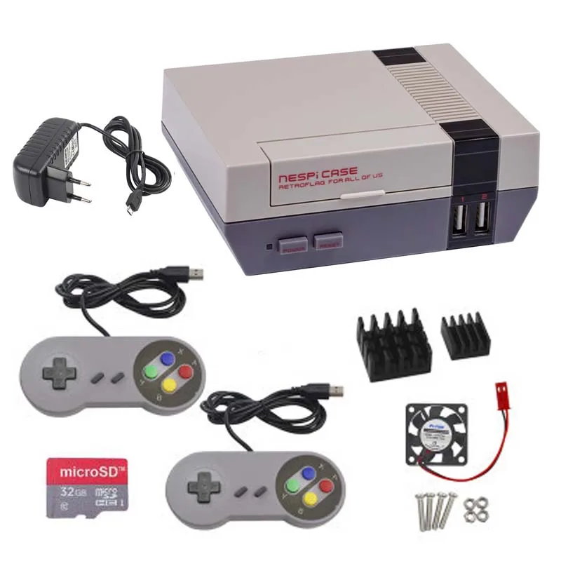 <strong>Raspberry</strong> Pi shell Retrolag NESPi Case B+offers 2000 games as a gift - Product Image 1