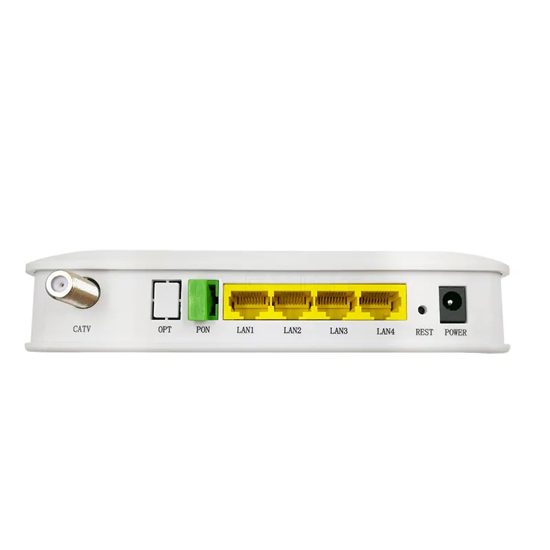 Equipos de fibra óptica KEXINT GEPON ONU 4X10/100 FTTX GPON ONT 3 años 4 años Puerto ONT 1GE WIFI CATV Realtek / ZTE 5 ~ + 55 C FTTH FTTB FTTX red