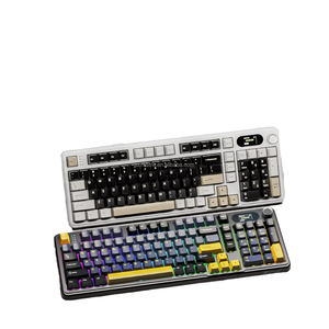 ATTACK SHARK X98Pro Gaming <strong>Keyboard</strong> 98 Keys RGB Light Source Three-mode TFT Screen 2.4G <strong>Wireless</strong>/BT for PC/Laptop Games <strong>Keyboard</strong> - Product Image 1
