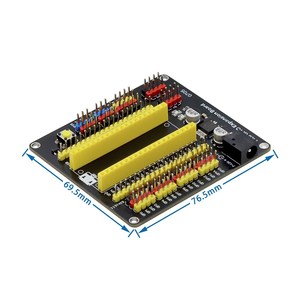 Raspberry Pi Pico scheda di espansione GPIO Breakout adattatore di estensione a bordo maschio e femmina perni per Pico - Product Image 5
