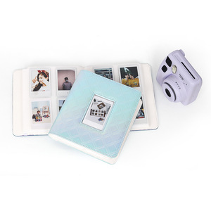<strong>3</strong>-Inch Mini Size 288 Pocket PU Diamond Grid Gradient Mini <strong>Photo</strong> Album Colorful Design Card Picture Book for Instax Mini <strong>Photos</strong> - Product Image 3