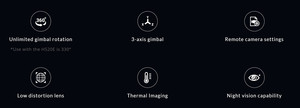 Yuneec <strong>Typhoon</strong> H520 Hexacopter UAV Thermal Camera Drone with E10T or E10TV Dual Thermal&amp;RGB with Hi-res FLIR Sensor - Product Image 3