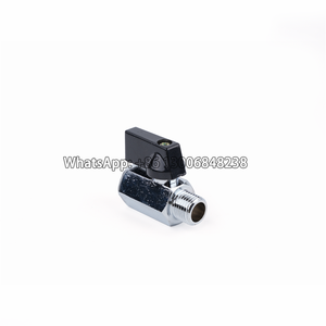<strong>1</strong>/8&quot; <strong>1</strong>/4&quot; <strong>3</strong>/8&quot; <strong>1</strong>/<strong>2</strong>&quot; BSP Mini Ball Valve,Male Shut-Off Valve, Water Gas and Oil Shut-off Valve Internal - Product Image 4