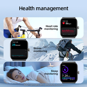 1.85'' Large Screen Smart Watch with BT Calling Heart Rate Sleep Mini <strong>Games</strong> Multiple Sports Modes Mobile Phone Alexa Smartwatch - Product Image 5