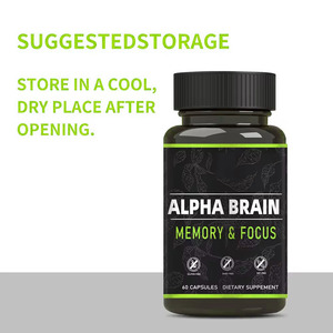 Bổ sung bộ nhớ nootropic cho thuốc hỗ trợ não bộ nhớ để tăng cường trí não và tăng cường năng lượng tự nhiên - Product Image 3