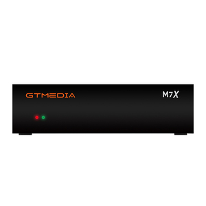 工場GTMEDIAM7X衛星放送受信機DVB-S2 lKS & SKSセットトップボックスIPTV HEVC 2.4G WIFI TVボックスデコーダー