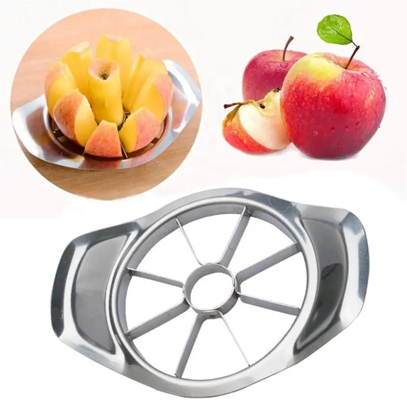 Gemakkelijk Te Snijden 15X11Cm Nieuwe Rvs Fruit Appel Peer Gemakkelijk Te Slice Machine Cutter Peel Machine fruit Cutter