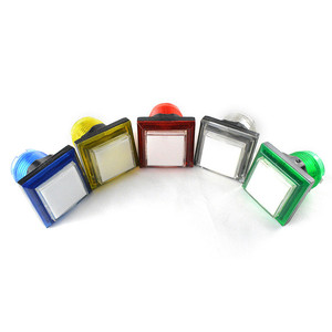Interruttori a pulsante rettangolari per Console di gioco con pulsante illuminato colorato quadrato piccolo da 33mm - Product Image 6
