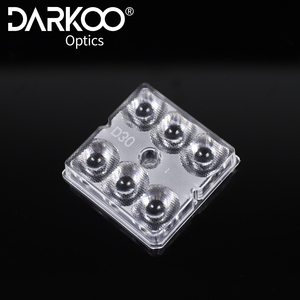 5050Mm 24 H1 3030 Smd Pc Array Straßen laternen linse Typ Ii-M 50 X50Mm LED Straßen laternen linse