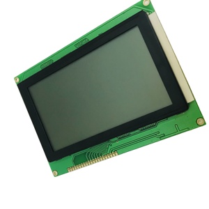 工場LCDイエローグリーンスクリーンブルー128*64文字バックライト付きLCDディスプレイモジュールボードlcd12864 - Product Image 2