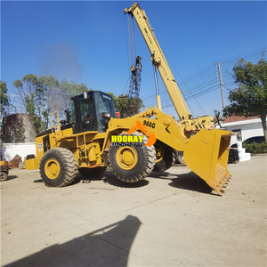 Колесный погрузчик Caterpillar 966 г в Шанхае Подержанный для фронтального погрузчика CAT 966G с 5-тонной номинальной нагрузкой и несколькими функциями