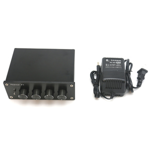 Conmutador de transferencia de Audio sin pérdidas, conmutador de señal estéreo, Selector separador, 1 entrada, 4 salidas