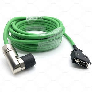 Applicable 4 12 Pin Electric <strong>Encoder</strong> Connector <strong>Cable</strong> for <strong>Fanuc</strong> Siemens Yaskawa Motor