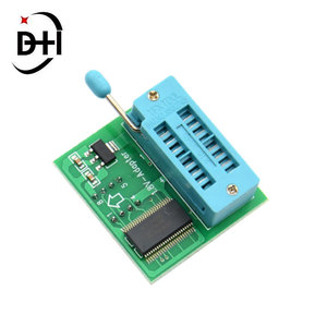 1.8VアダプターSPIフラッシュSOP8DIP8変換フラットパネルMX25W251.8Vアダプターボードプログラマー - Product Image 1