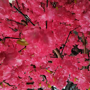 環境にやさしい人工桜の木結婚式の花の木花の木の装飾