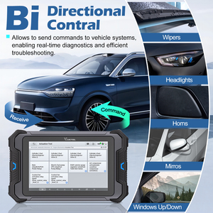 VDIAGTOOL VD80BT strumento diagnostico Scanner per auto e programma chiave Reset olio TPMS Reset IMMO Reset Tool 38 + funzione
