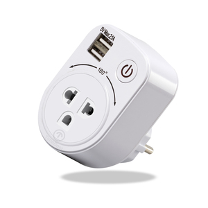 Adaptador de pared USB de enchufe múltiple de fuente de OEM profesional con enchufe - Product Image 2