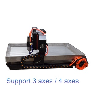 数控路由器 6090 4 轴 2.2KW 路由器数控框架 USB 金属 3D 铣削水雕刻机 DSP 系统雕刻铝 stl 水槽 - Product Image 4